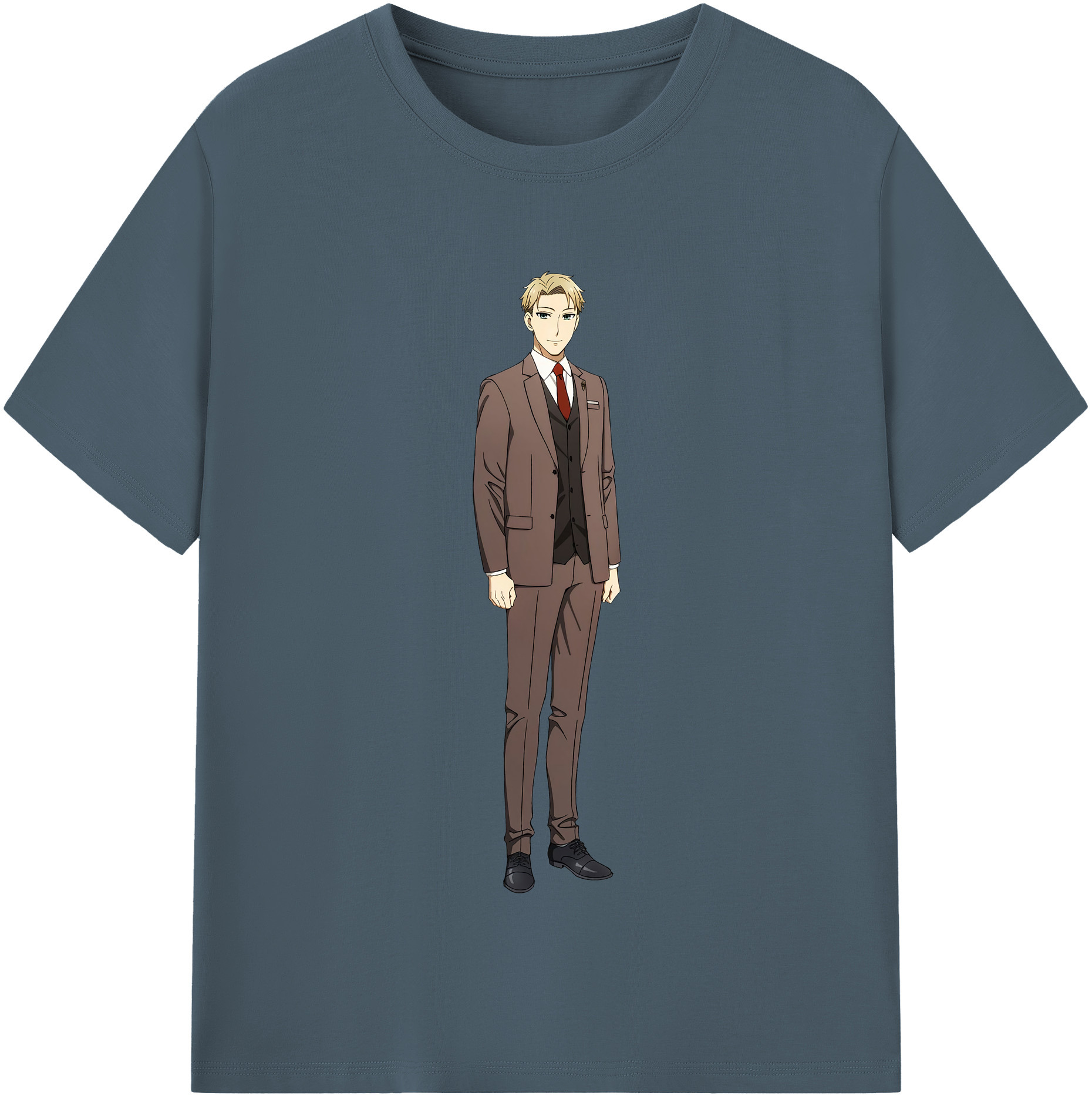 （画像用） SPY×FAMILY间谍家家酒 綿100％半袖Tシャツ（フロントプリント）